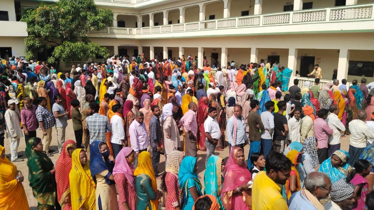 UP Nikay Chunav 2023 Voting for municipal elections continues in Gorakhpur