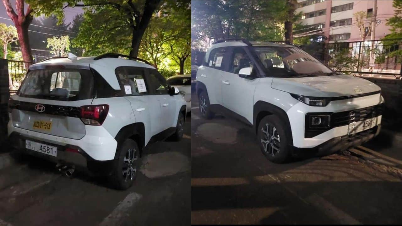 hyundai exter suv design reveled before launch, front and rear lool reveled, know details