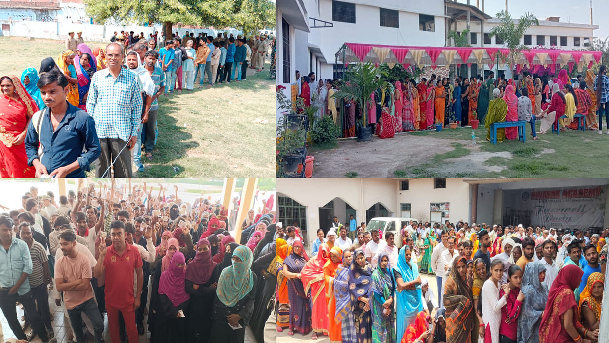 UP Nagar Nikay Chunav 2023 Voting in Fatehpur, Hardoi, Unnao and Jalaun