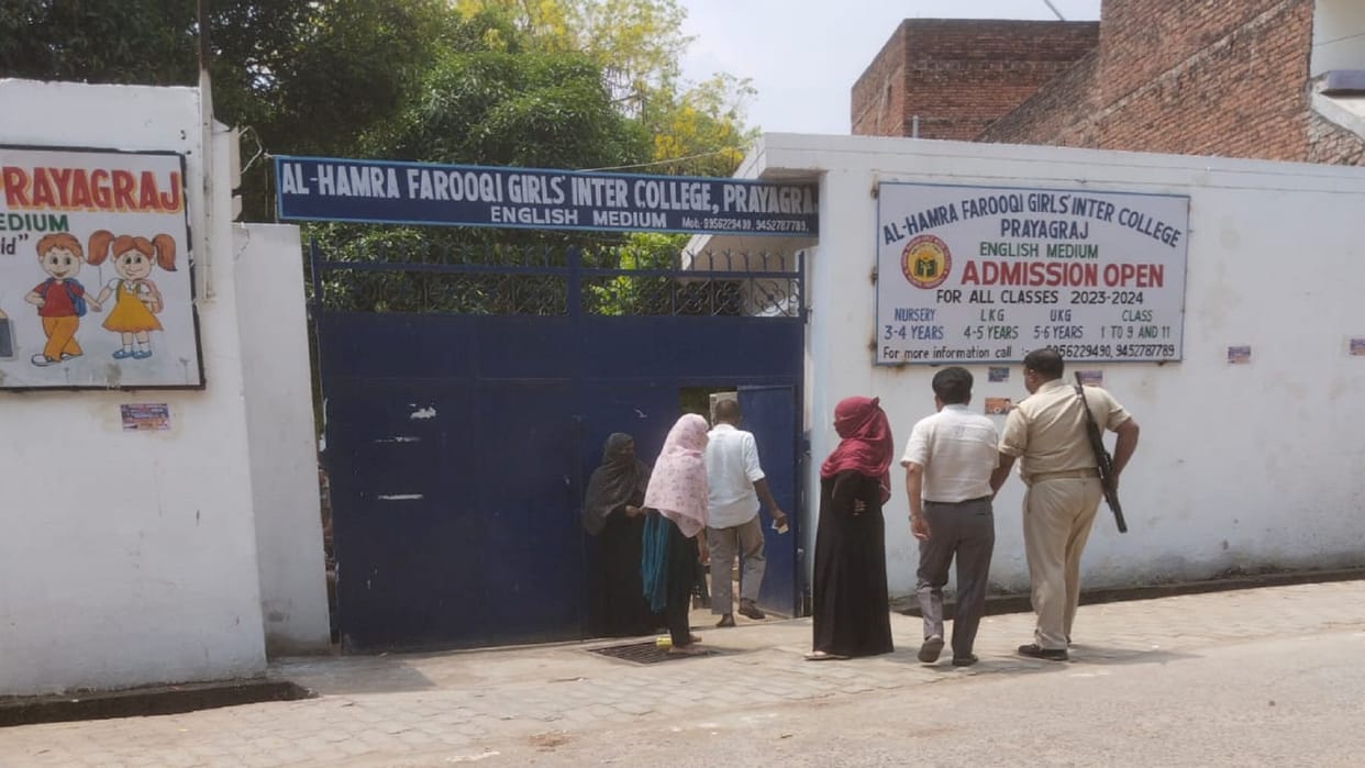Prayagraj Nikay Chunav 2023 Bjp Bags Absent From Atiq’s Area Voting Rate Slow in Prayagraj Civic Polls