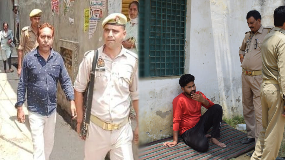 Two bogus voters caught during checking during voting in Nikay Chunav in Mainpuri