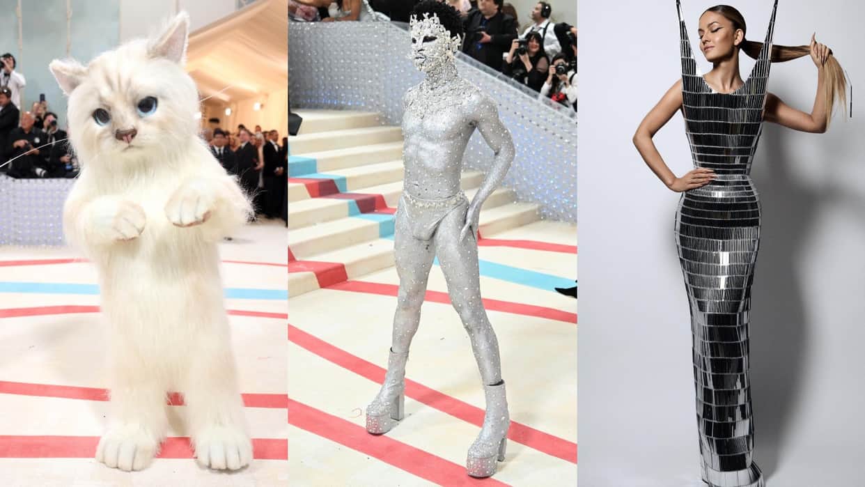 Met Gala 2023 unique fashion looks of met gala Doja Cat Jared Leto kim kardashian