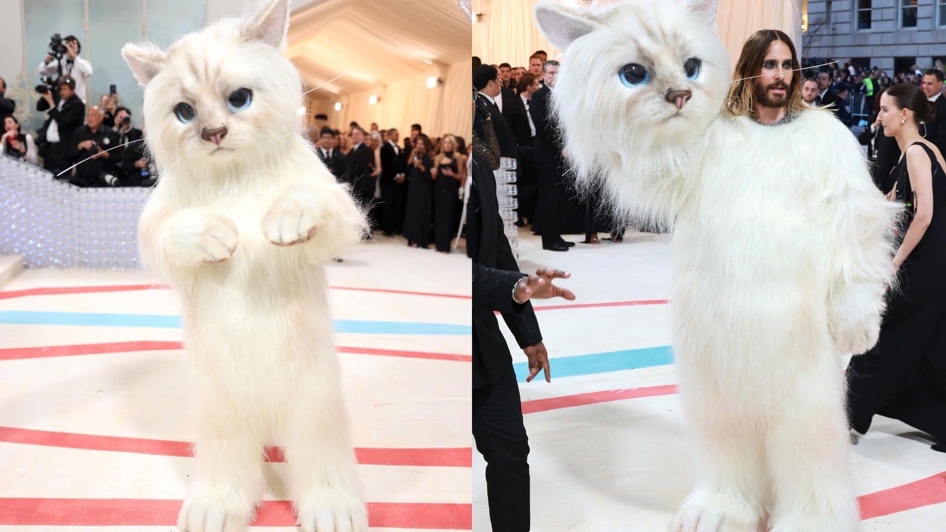 Met Gala 2023 unique fashion looks of met gala Doja Cat Jared Leto kim kardashian