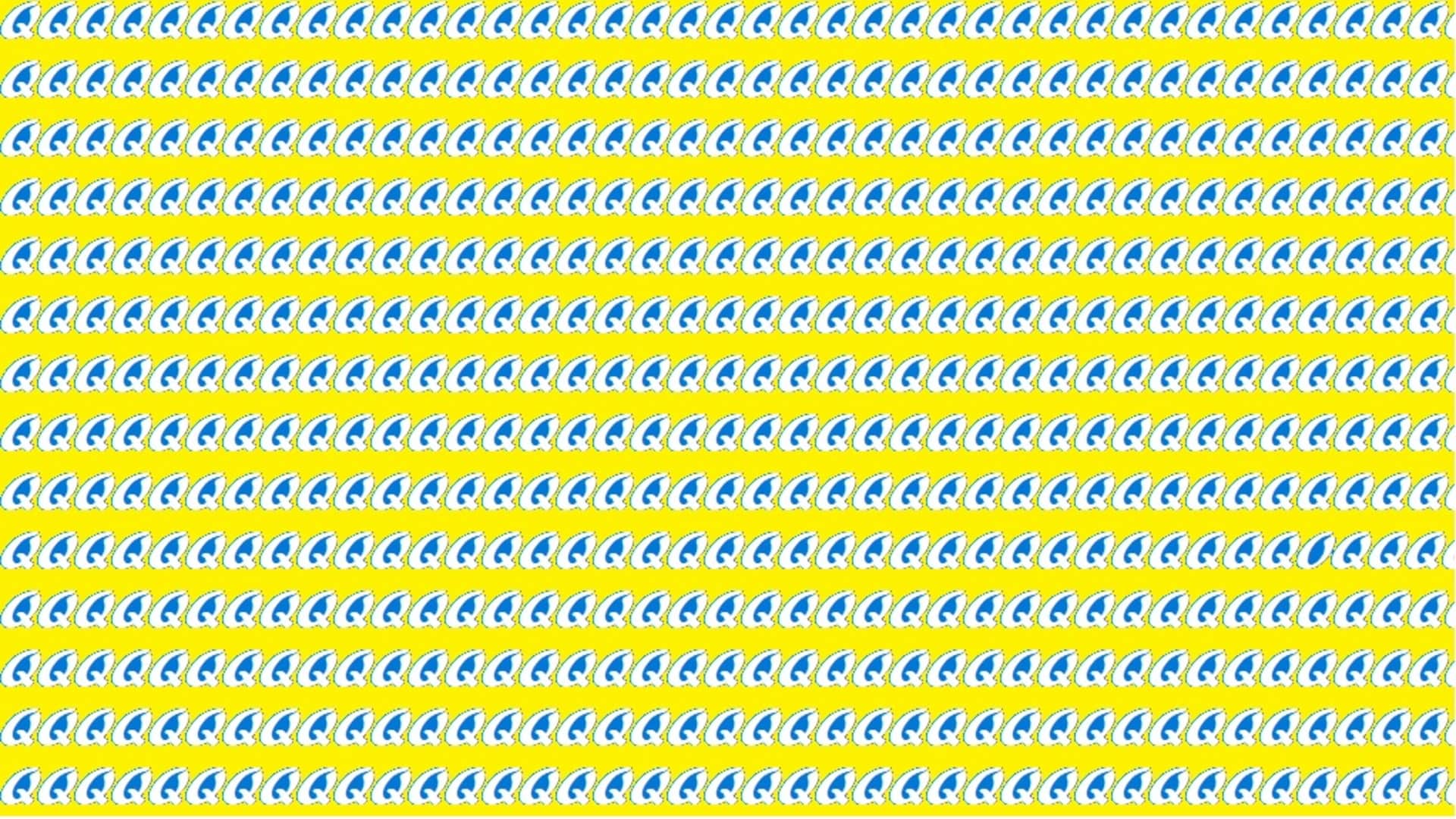 optical illusion IQ Test: if you have super brain then find O Among Q in 10 seconds