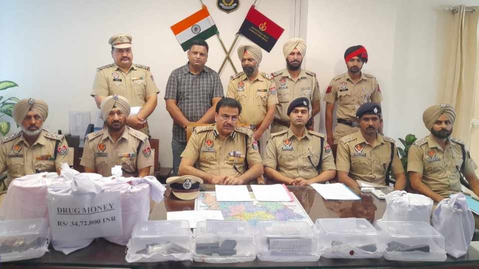 Punjab Police busted international drug smuggling racket in Gurdaspur