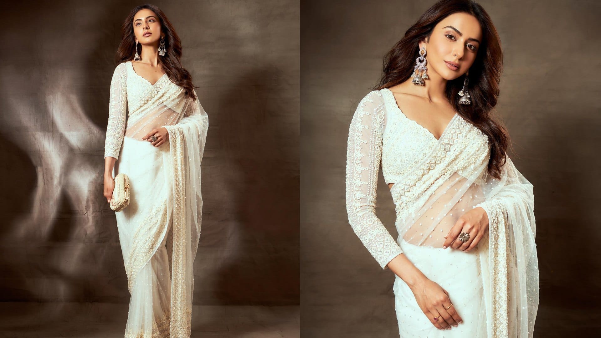Rakul Preet Saree Collection see saree collection of Rakul Preet Singh