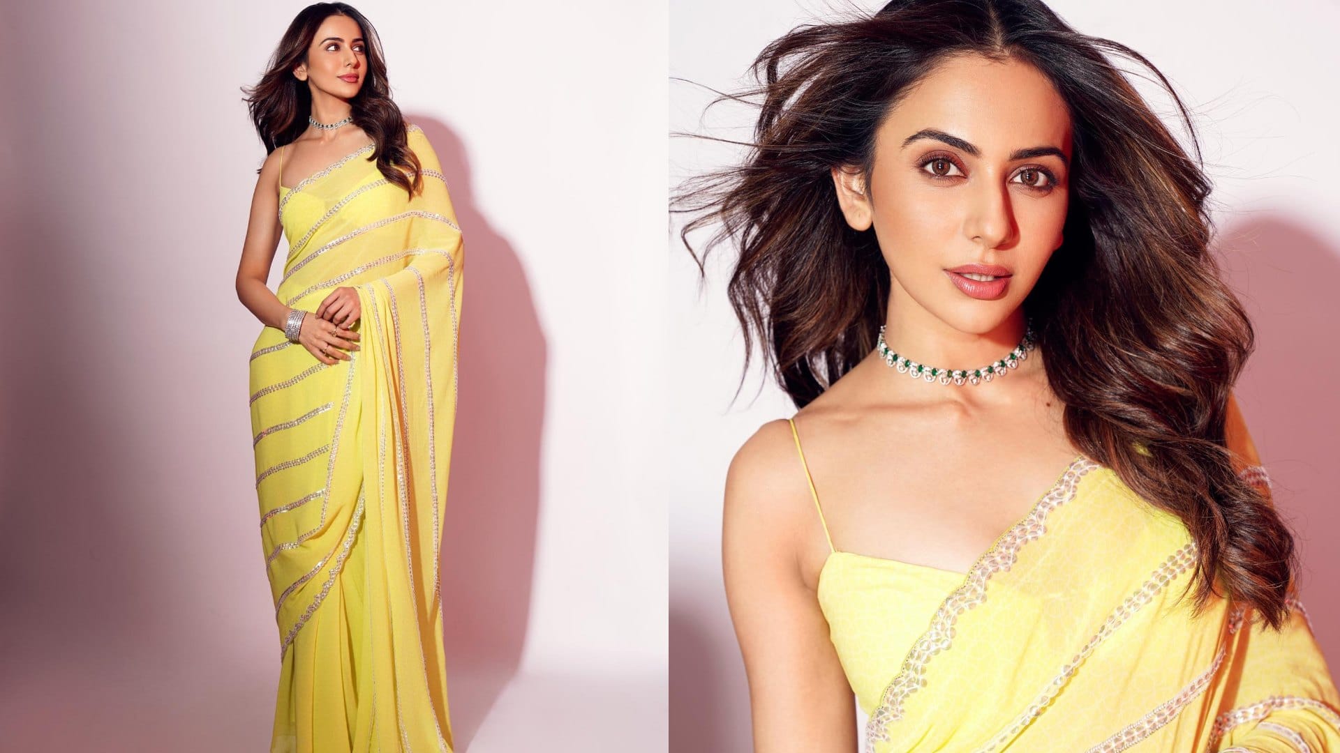 Rakul Preet Saree Collection see saree collection of Rakul Preet Singh