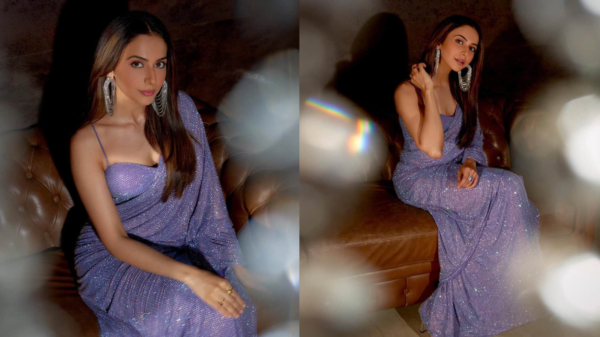 Rakul Preet Saree Collection see saree collection of Rakul Preet Singh