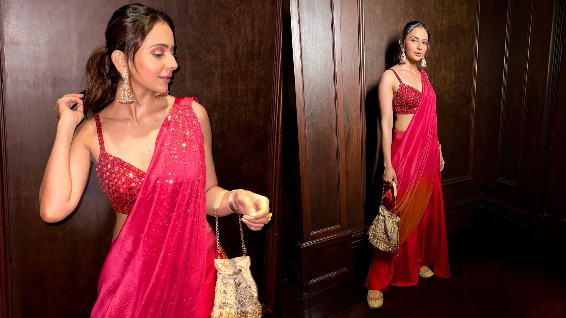 Raksha Bandhan 2023 Saree Draping Style in stylish way in hindi
