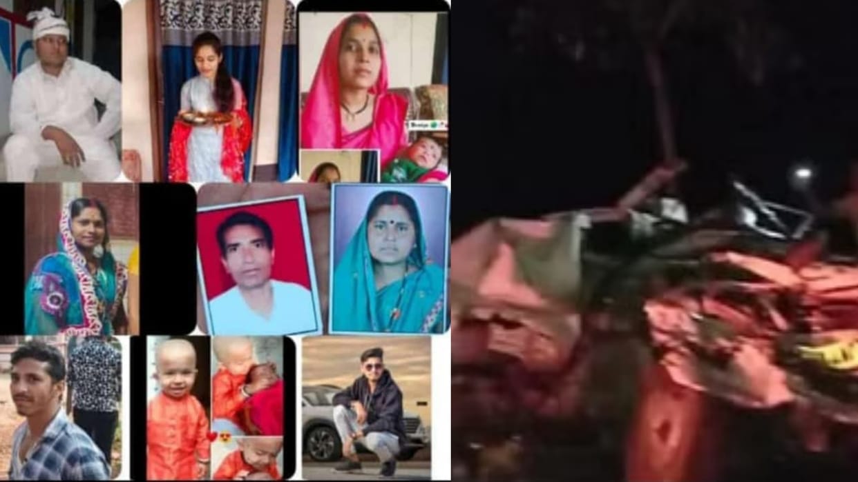 all 11 people killed in balod road accident were cremated together in dhamtari
