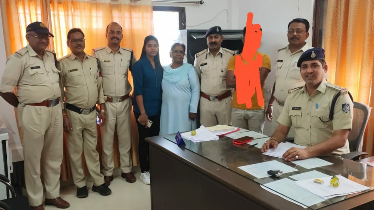 Shahdol Kidnapper of minor caught from Gujarat kidnapping case was registered two and half months back