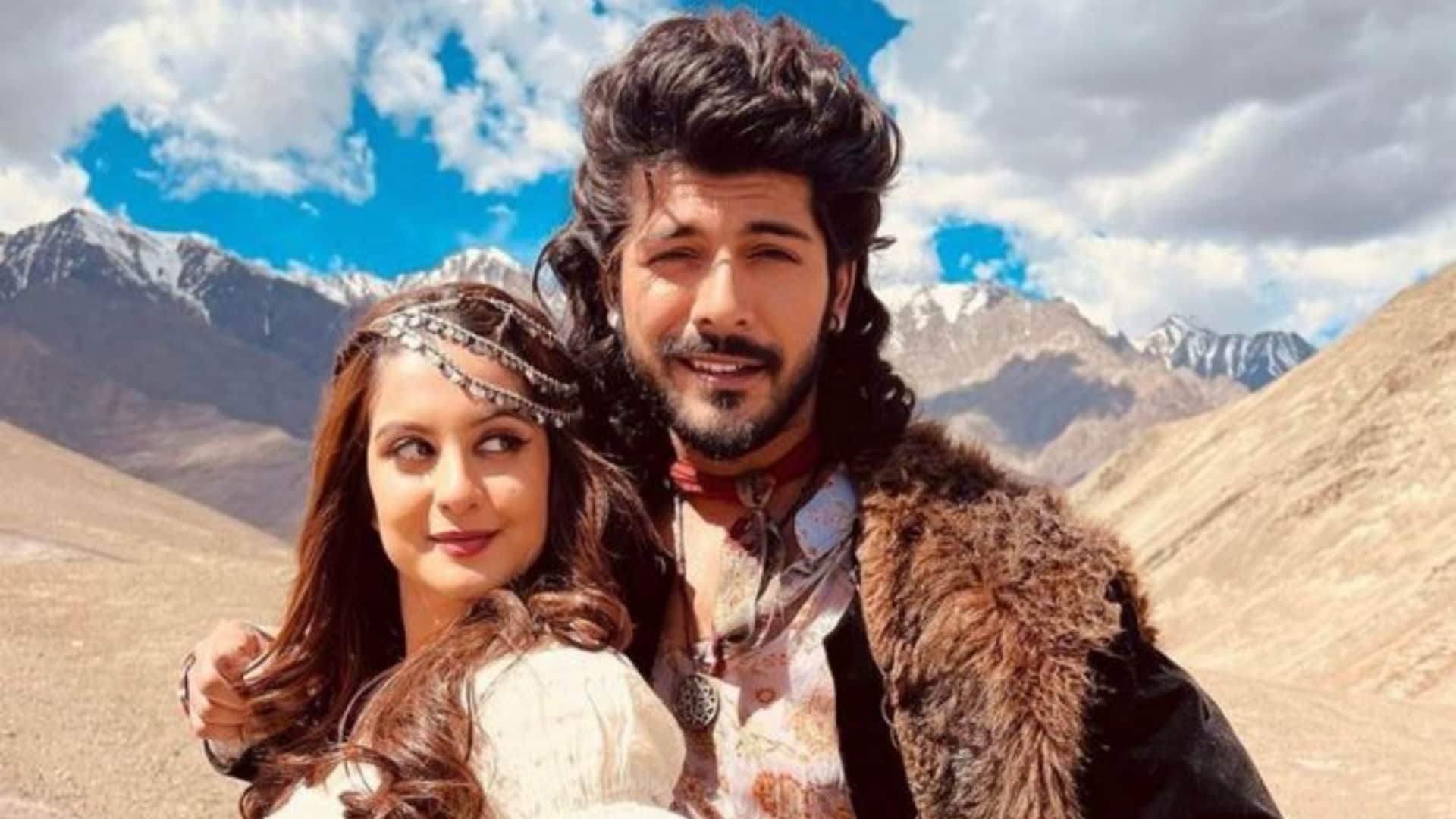 KKK 13 Fame Sheezan Khan share his picture wearing AliBaba Costume in south Africa Says I am Ali