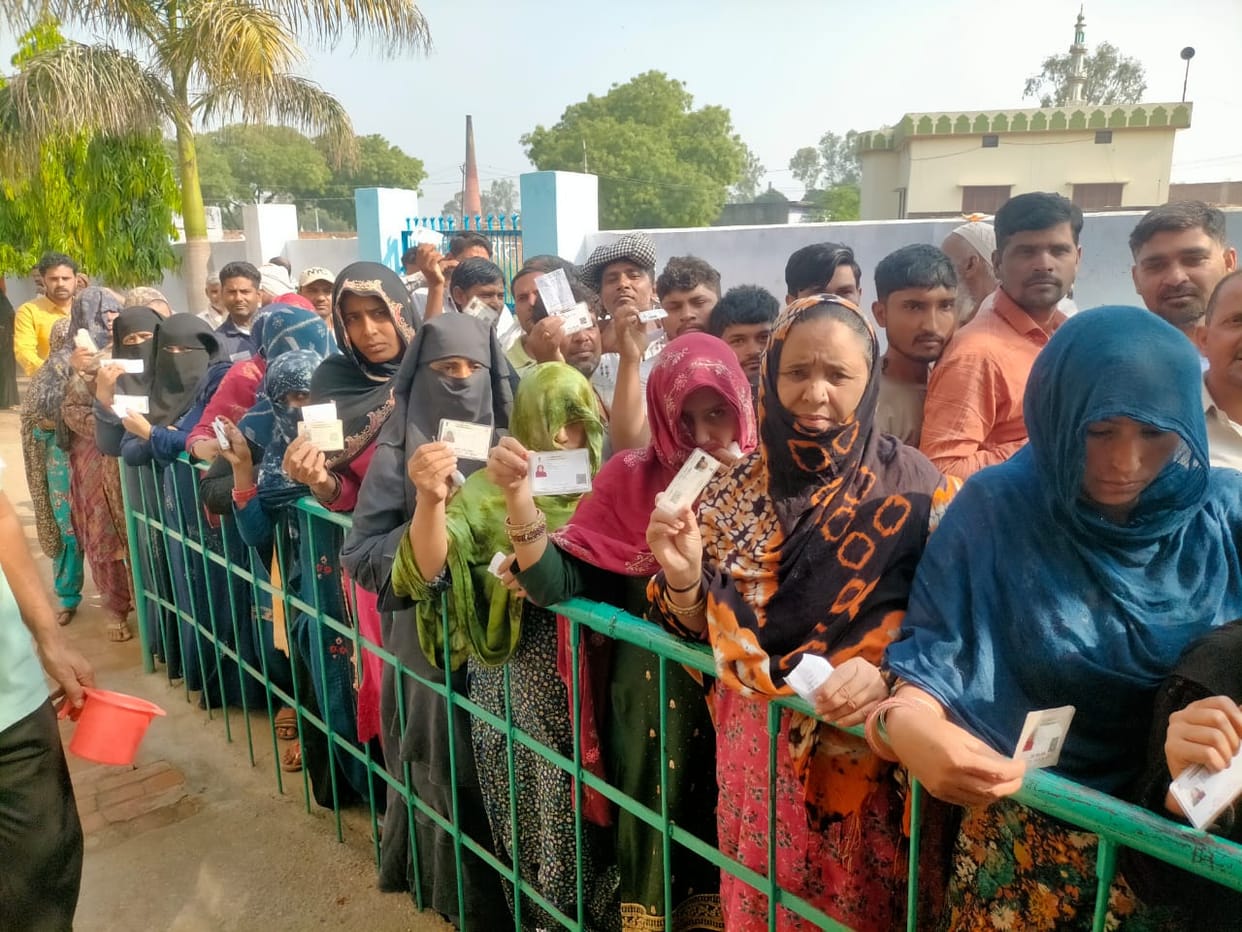 UP Nikay Chunav Update: Know the percentage of voting in Muzaffarnagar, Saharanpur, Shamli and Bijnor