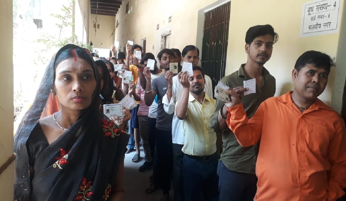 UP Nikay Chunav 2023 Gangapur Nagar Panchayat in Varanasi maintained polling percentage record