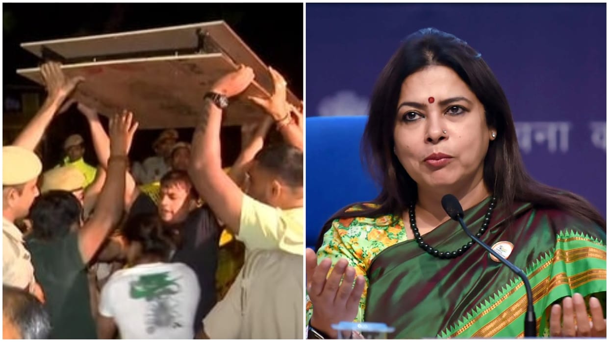 Wrestlers Protest: 'Credibility came under fire', Meenakshi Lekhi target on AAP Leaders; wrestler protest