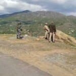 राजोरी के  कंडी केसरी हिल में ऑपरेशन के दौरान सुरक्षाबल