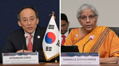 Sitharaman discusses greater opportunities for investments in India with South Korean Dy PM Choo Kyung ho