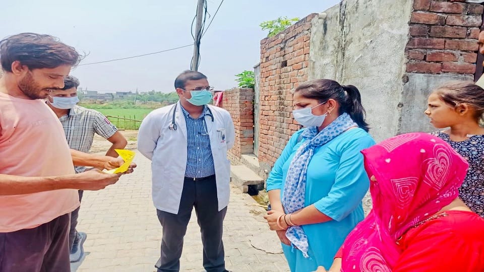 Drug Addiction Awareness Campaign: Drug addiction and mental health team reached Gondar village of Karnal