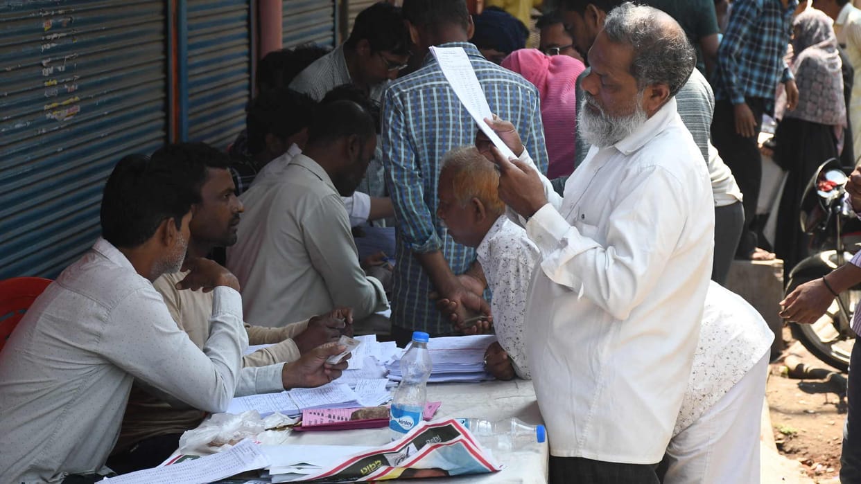 Huge discrepancy in voter list of Municipal Corporation came to fore