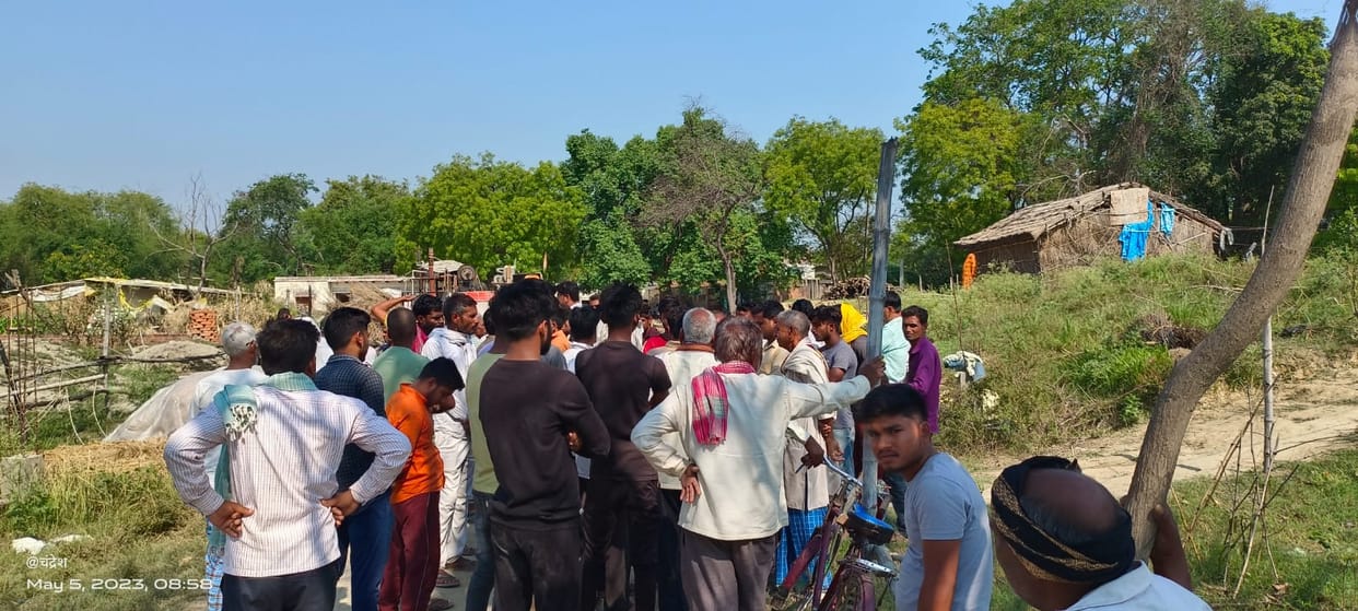 Jaunpur Crime: PWD worker sleeping in the shanty was killed by punch, people came hearing the noise