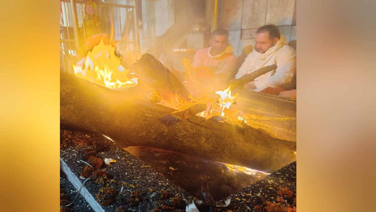 Maa Chinnamastika Jayanti: 56 types of bhog offered to mother, purnahuti in Mahayagya