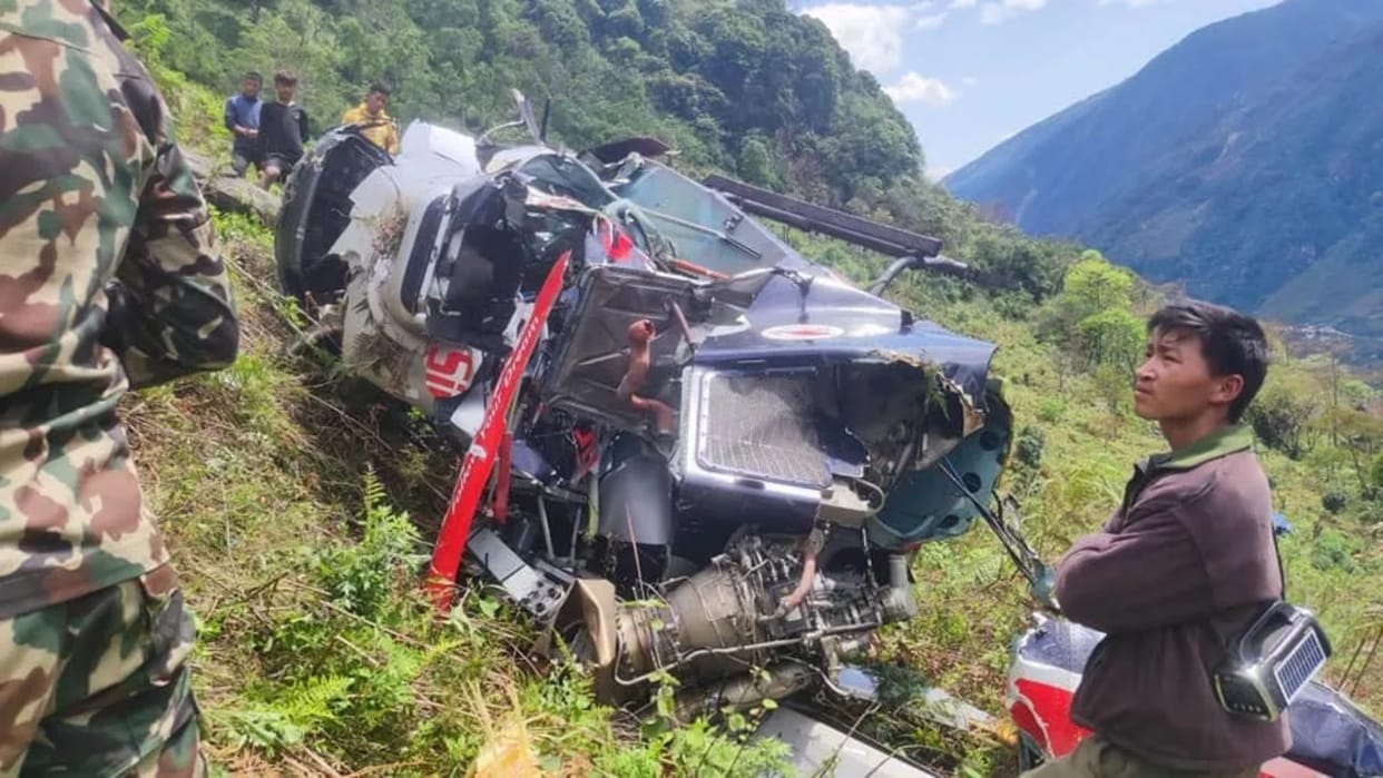 Helicopter crash: Three injured in private helicopter crash in Nepal, pilot's condition is critical