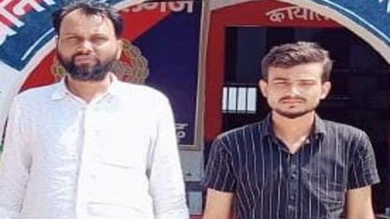 Two accused named for demanding extortion from the doctor went to jail, the doctor was friendly wi