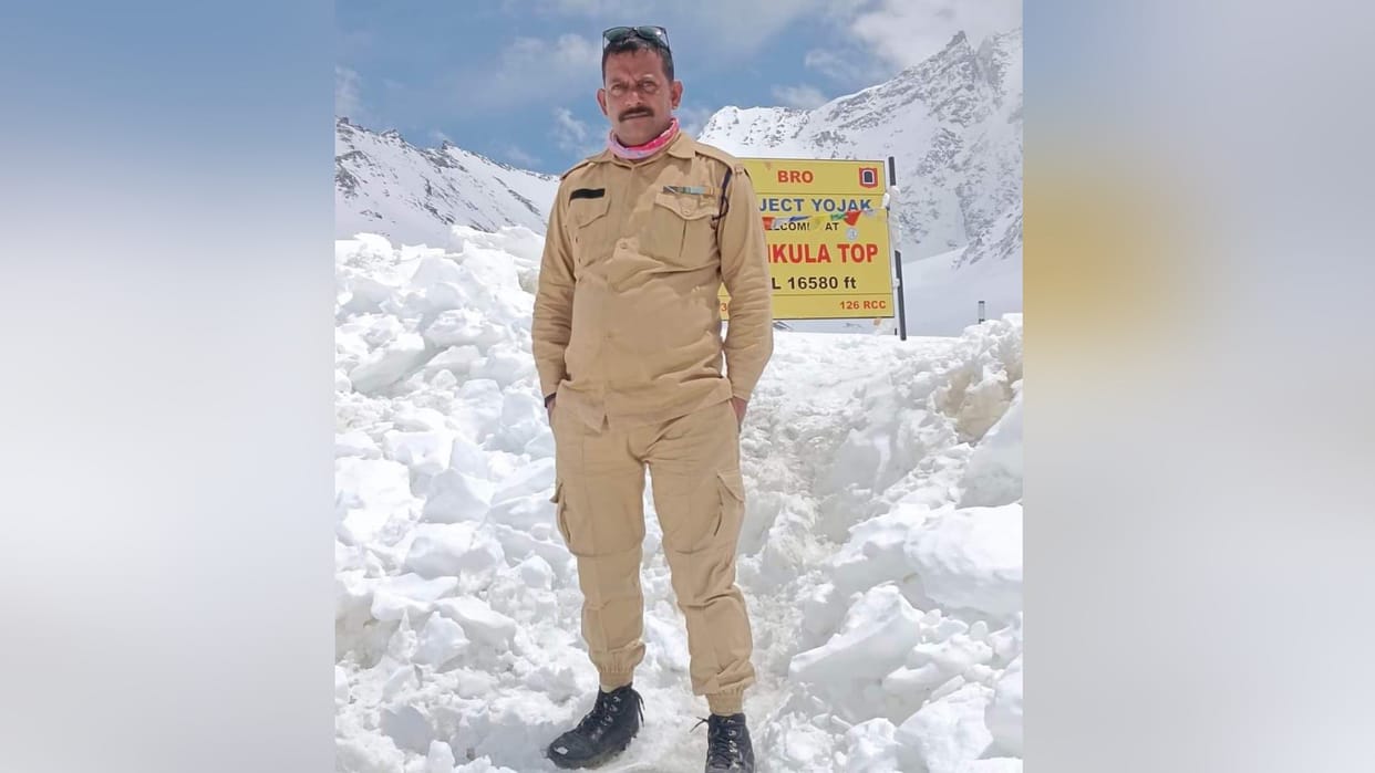 border roads organisation driver Santosh Thakur passes away while on duty in Lahaul Spiti