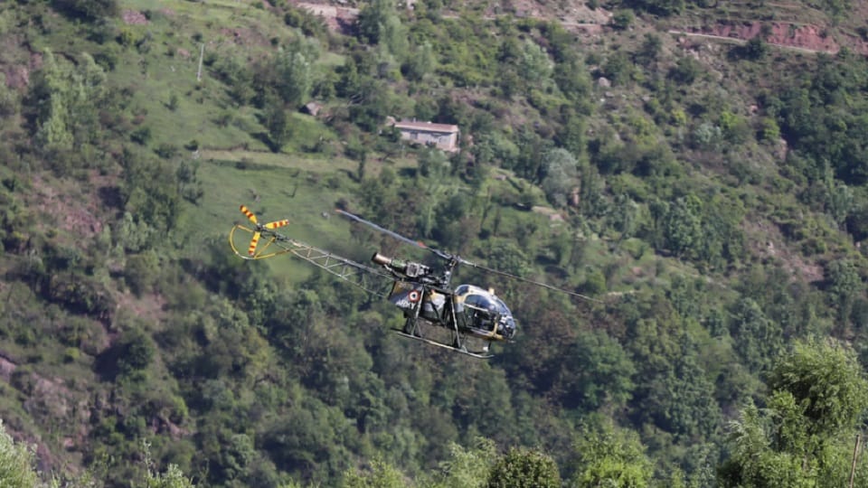 Rajouri Encounter: High alert after terrorist attack in Kesari Hill, search by helicopter