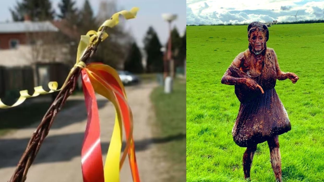 Seven Weird Traditions Of Europe Weird Customs Of Tomatino and Bride Blackening Ajab Gajab