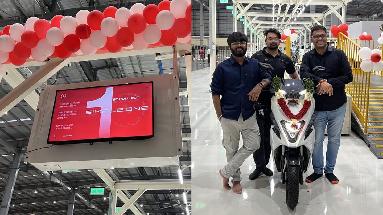simple one first electric scooter roll out from simple vision 1.0, know motor battery range and launch details