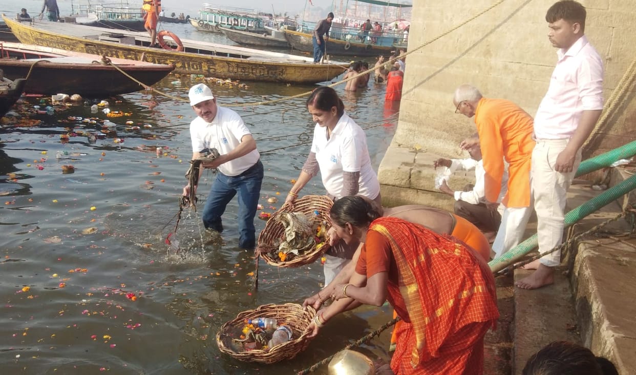 Varanasi: On Vaishakh Purnima, Namami Gange awakened the spirit of cleanliness, gave this special message