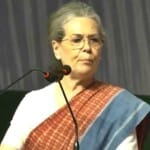 सोनिया गांधी।