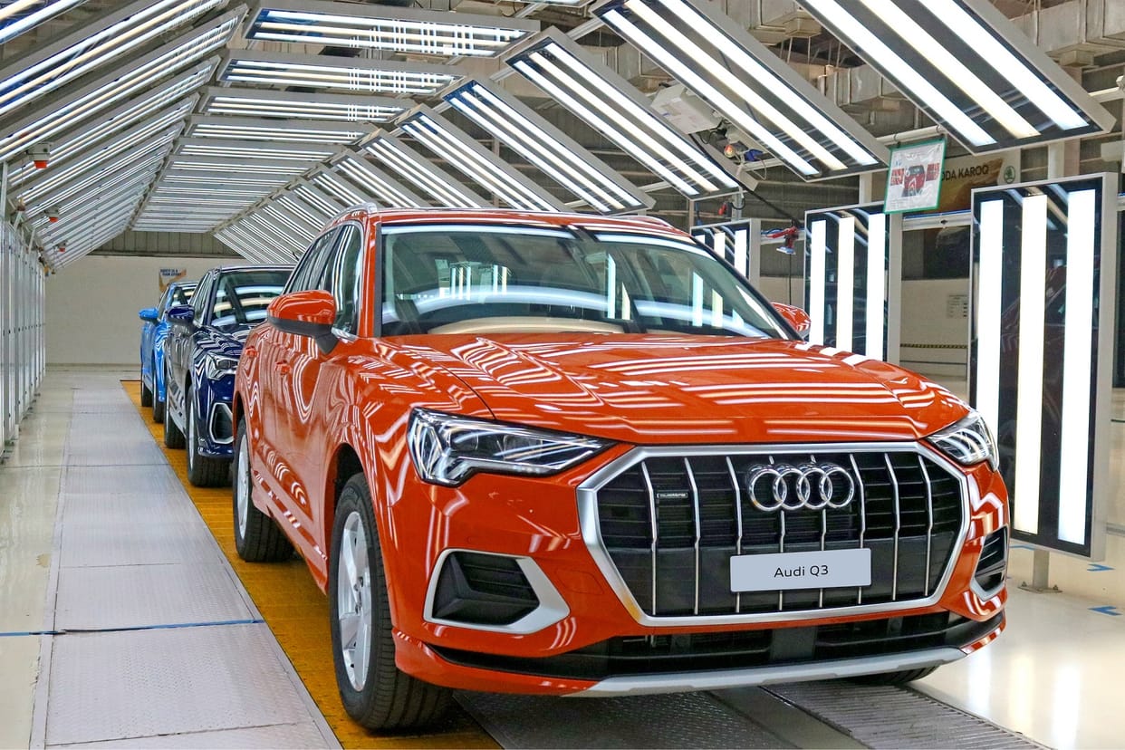 Audi India begins local production of Audi Q3 and Audi Q3 Sportback at SAVWIPL plant in Aurangabad India
