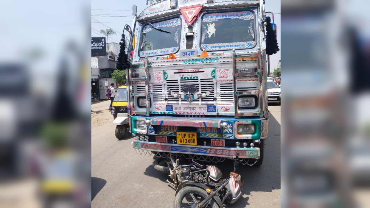 shopkeeper killed in road accident in basti