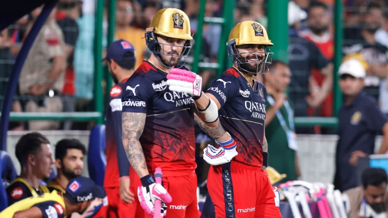 "Better to play with Virat Kohli than against him", says RCB Captain Faf du plessis
