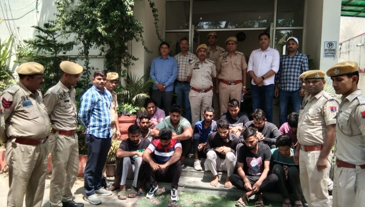 Jaipur Police raid on betting running under the call center accounts worth crores and goods worth lakhs seized