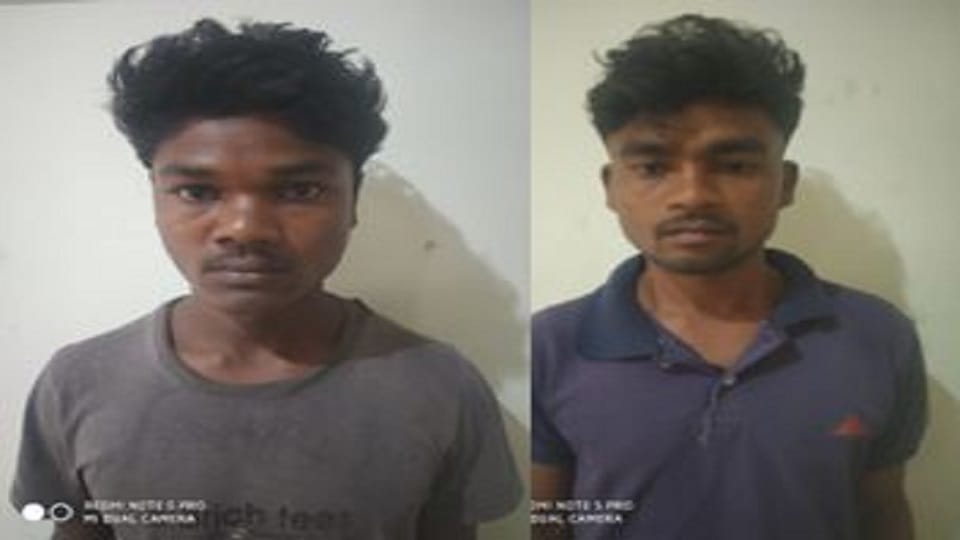 Two naxalites involved in murder and explosion arrested