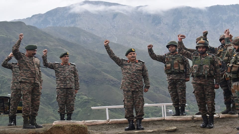 Security forces engaged in locating terrorists' hideouts in Poonch, Northern Command chief inquired