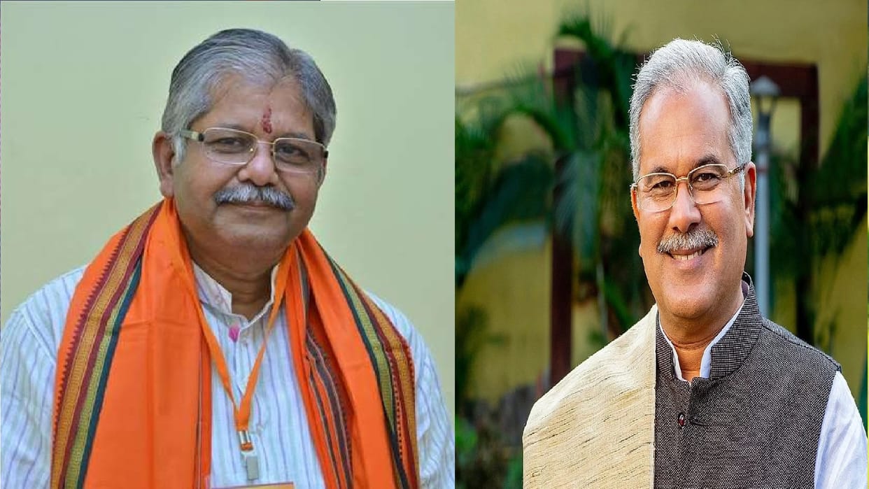 Chhattisgarh: Dharamlal Kaushik said on CM Bhupesh for bajrang dal ban