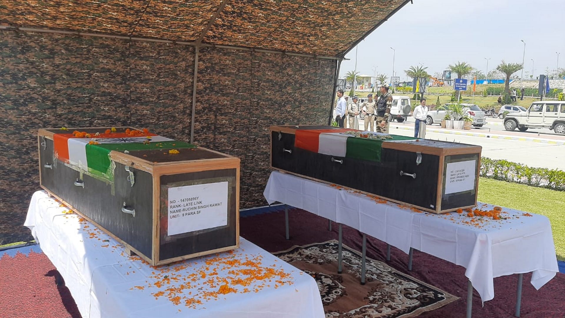 Rajouri Encounter Uttarakhand Ruchin Singh martyred in an encounter body reached Jollygrant Airport