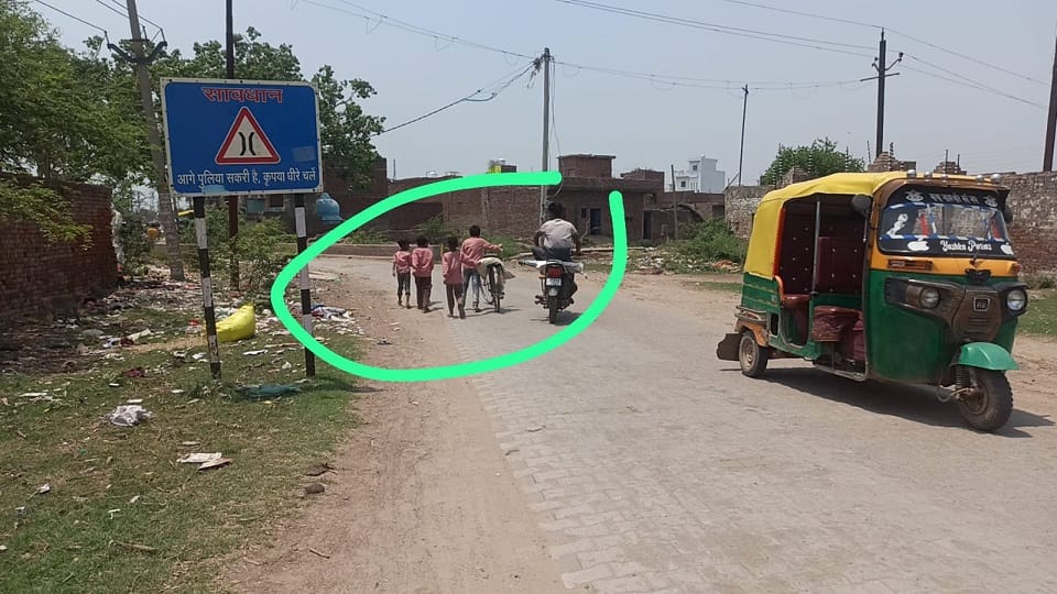 Children made to transport soil during school hours video viral