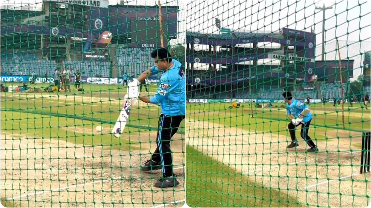 Sourav Ganguly bats after long time in Delhi capitals news amazed Shane Watson Watch Video