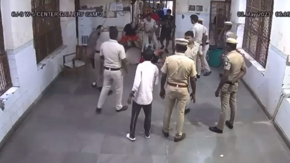 Tihar Jail CCTV footage will be downloaded at only two levels