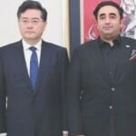 चीन, पाकिस्तान और अफगानिस्तान के विदेश मंत्री।