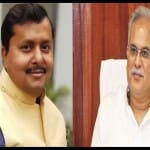 बीजेपी नेता नितिन नबीन, सीएम भूपेश बघेल