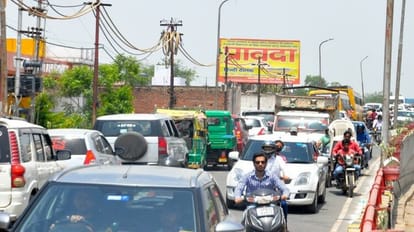 Passengers troubled by UP Chief Minister Yogi Adityanath rally