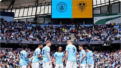 English Premier League: मैनचेस्टर सिटी ने लीड्स को 2-1 से हराया, अंक तालिका में शीर्ष स्थान पर पकड़ मजबूत की English Premier League: Manchester City beat Leeds 2-1, strengthen hold on top of points table