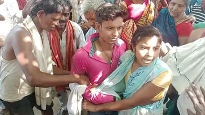Bihar News: Second marriage was done leaving husband: second husband absconding; uproar, demonstration