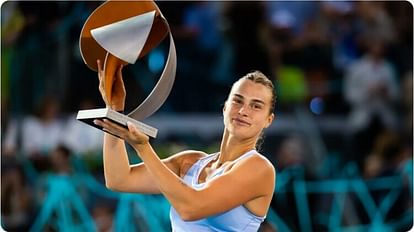 Madrid Open: स्वियातेक को हराकर सबालेंका बनीं चैंपियन, इस सत्र में तीसरा और करियर का 13वां खिताब जीता Madrid Open: Sabalenka became champion by defeating Swiatek, won third title in this season and 13th career